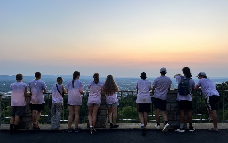 Praying over the city