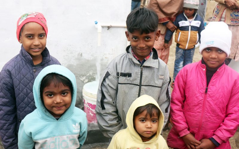 Well and Children